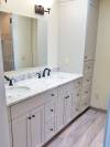 Interior Work-Two Sink Vanity