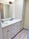 Interior Work-Two Sink Vanity